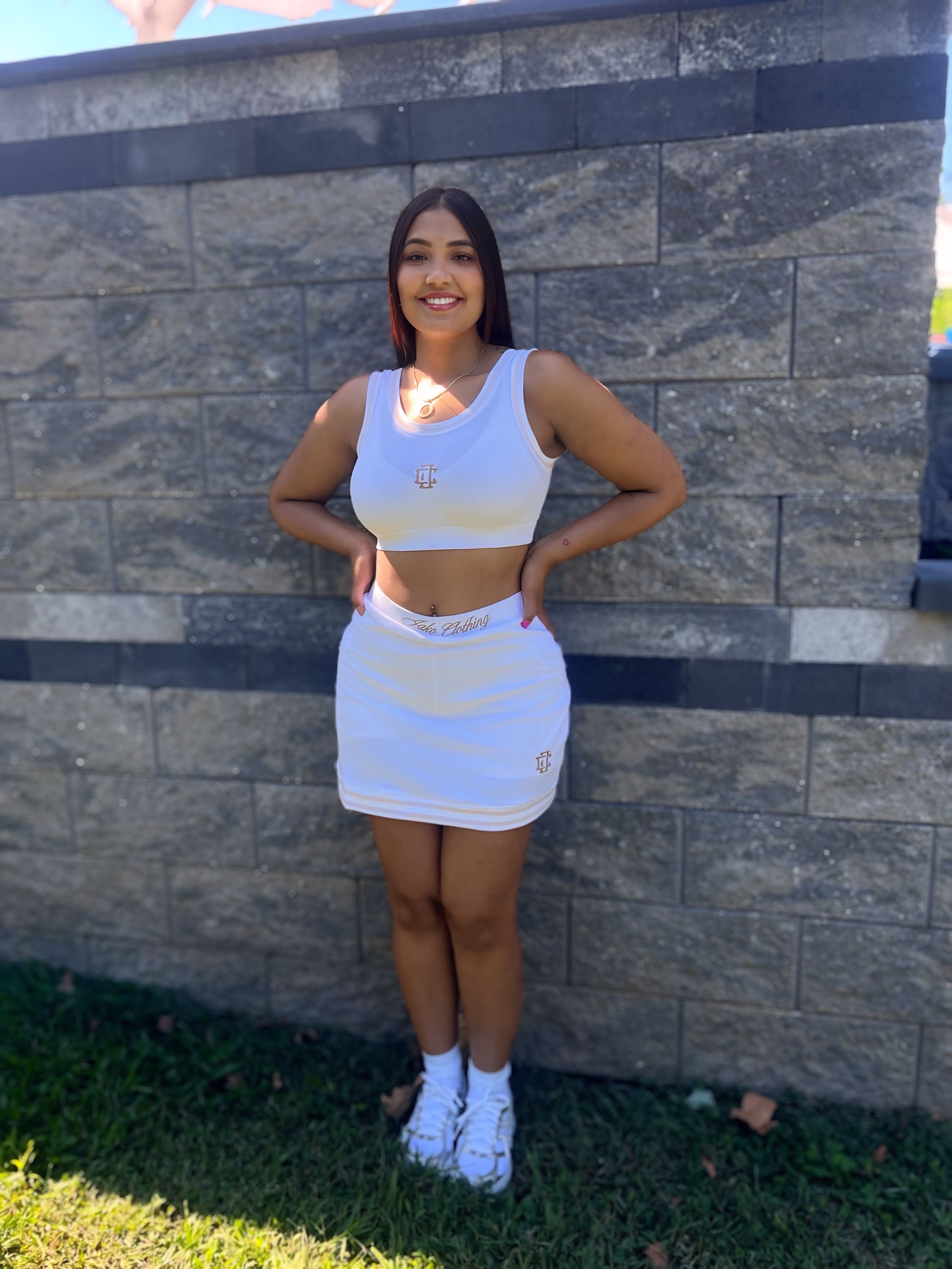 Skirt Set White