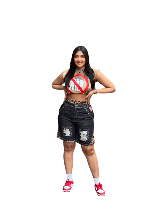 No New Friends Crop Top