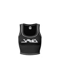 The Black & White Dresser Crop Top